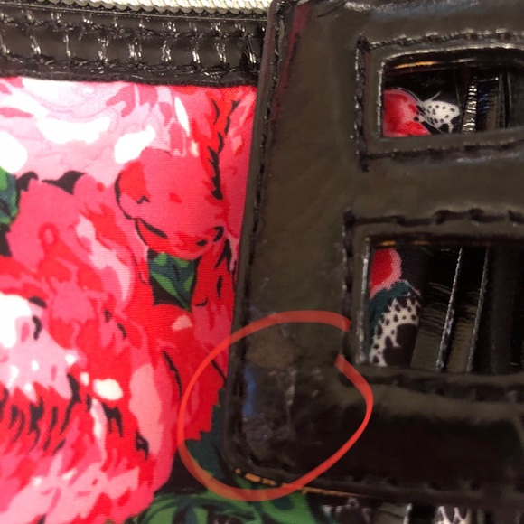 BETSEY JOHNSON back pack. Looks new. However there are a couple frayed places - Picture 6 of 15